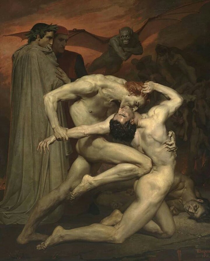 Dante et Virgile | William Bouguereau